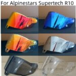 For Alpinestars Supertech R10 S-R7 S R7 Helmet Visor Helmet Lens Glass Shield Windshield Replacement Goggles Viewfinder Screen (New)