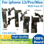 Unlocked iPhone 13 Pro max Motherboard Clean iCloud Logic Board NO/With Face ID 13 Pro Mainboard Support IOS update Bangladesh (New)