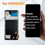 Super AMOLED LCD Samsung A51 Touch Screen Digitizer Assembly Tested Display Samsung A51 LCD With Frame SM-A515 A515F (New)