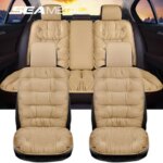 SEAMETAL Winter Thicken Car Seat Cushion Universal Soft Plush Cover Quality Luxury Car Interior for Vehicle Auto Seat Pad (New)