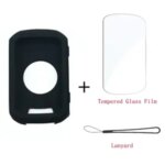 Garmin Edge 550 850 Case  Tempered Glass Screen Protector  Lanyard Set Silicone Case Garmin Edge 550 Edge 850 GPS Computer Bangladesh (New)