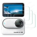 Insta360 GO 3S Screen Protector Lens Protective Film Scratch Resistant Tempered Glass Insta 360 GO3S Camera Accessories Bangladesh (New)