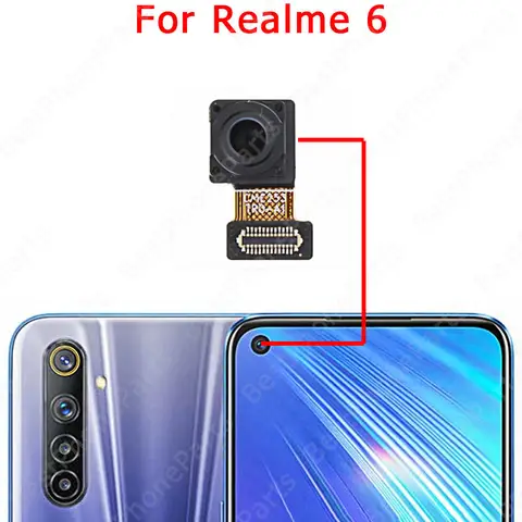 S375f3d83fe6b4ec0b81ff169a928ab17b_480x480q75 Front Rear Camera Module Realme 6 Pro 6i 6Pro 6S Back View Selfie Big Camera Flex Cable Replacement Spare Parts (New) - Image 1