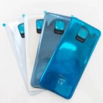 New 9S  For Xiaomi Redmi Note 9S Battery Cover Rear Door Housing Case For Redmi Note 9 Pro 9 pro Max Back Cover with Camera lens (New)