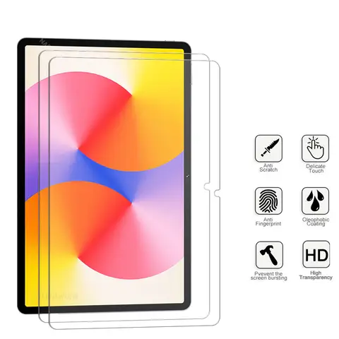 S3798e6c12cdd448db226a73b8f1d5252s_480x480q75 2 Pieces Ultra Clear Tempered Glass HD Hard Film Scratch Proof Screen Protector Huawei MatePad SE 11 inch 2024 (New) - Image 1