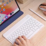 10 inch Magnetic Tablet Keyboard iPad 2024 109 11 102 Bluetooth Rechargeable Keyboards Xiaomi 6 Huawei Matepad 115 (New)