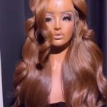 #4 Chocolate Brown Body Wave Glueless Lace Front Wigs No Silk Lace Wig Human Hair Wig 13x4 Lace Frontal Wig 200 Density (New)