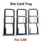 10 Xiaomi Mi Poco C40 C50 C55 Sim Card Slot Tray Holder Sim Card Reader Socket Bangladesh (New)