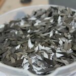 100g/1000g Flake Forged Carbon Diamond Shaped Carbon Fiber Short Cut 15mm Size Carbon Fiber Forged Grain Raw Material (New)