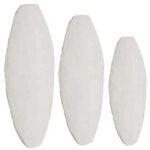 New 10pcs/set Birds Cuttlebone Parrot Chewing Cuttle Bone for Sharp Beaks Cuttle Bone for Parakeets Budgies Cockatiels Etc (New)