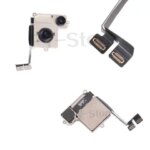 Fully Tested Rear Camera With Flex Cable iPhone 11 12 13 14 Pro Max 12 13 Mini 14 Plus Back Camera Replacement Part (New)