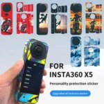 Personalized Sticker Insta360 X5 Sports Camera All Inclusive Protective Film Anti Scratch Fall Prevention Sticker Bangladesh (New)