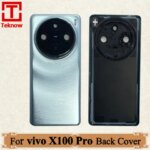 Original Back Battery Cover vivo X100 Pro Back Cover V2324A Housing Rear Case Replacement Parts vivo X100 Pro Back Door (New)
