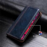 anti-theft Tecno Camon 18P 12 18 18T 16 16S 17 17P 15 Air Pro Premier itel A16 Plus A25 A48 phone Cover Flip Case Leather (New)