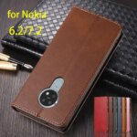 Leather Case Nokia 72  62 Card Holder Holster Magnetic Attraction Cover Wallet Flip Case Capa Fundas Coque (New)