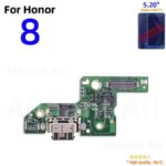 Aiinant Dock USB Charger Board Connector Charging Port Flex Cable Huawei Honor 8 Lite Pro 8A 8C 8S 8X Max 2019 Spare Parts (New)