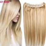 ZZHAIR 100% Brazilian Human Remy Hair Extensions 16"-28" U Piece Set 160g-180g One Piece 5 Clip-in Natural Straight (New)