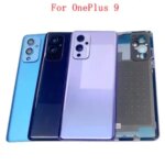 Rear Door Housing Battery Cover Case OnePlus 9 LE2113 LE2111 Back Cover with Camera Lens Repair Parts Bangladesh (New)