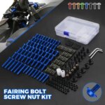 For yamaha XT660 X/R XT600 Z/ZE XT600E XT690Z XT225 XT250 XT250X XT690Z XT700Z Full Fairing Bolts Kit Fastener Clips Screws Nuts (New)