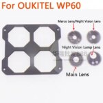 Original OUKITEL WP55 WP62 Rear Camera Decorative Parts Rear Camera Lens Back Camera Lens With Adhesive OUKITEL WP60 Phone (New)