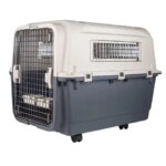 3XL IATA Approved Plastic Dog Transport Box PC Pet Cage with Kennel Travel Crates for Airline Shipping (New)