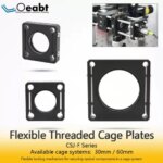Oeabt CSJ-F Series Flexible Threaded Cage Plate Fixture Cage Plate Cage System SM1 SM2 Optical Component Mounting Plates (New)