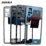 NEW Middle Frame For Xiaomi Redmi Note 12S 12 4G 5G With Volume Side Button Front Housing Middle Bezel Chassis Shell Parts (New)