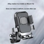 Motorcycles Bicycles Phone Holder Free Rotation Mobile Phone Navigation Bracket Riding Shockproof iPhone Xiaomi Samsung (New)