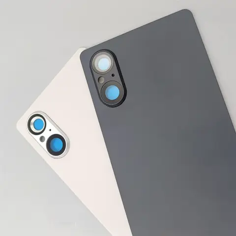 S3ac5fcec011c44aba899d62a1d83e47cX_480x480q75 A+ Back Glass Sony Xperia 5 V XQ-DE54 Battery Cover Rear Door Housing Panel Repair Replace Parts &Camera Lens Frame +Glue (New) - Image 1