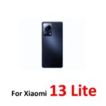 Phone Power Volume Button Xiaomi MI 13 Lite New On Off Up Down External Side Key Internal Flex Cable Repair Parts Black (New)