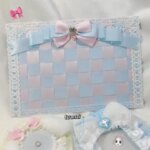 Lolita Ita Bag Ribbon Pain Board. Fill Cosplay Women Backpack Accessories. Hamdmade Bownot Insert Board (New)