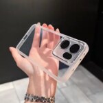Infinix Hot 50i Case Infinix Smart 9 Phone Case Infinix Smart 9 HD Cover Shookproof Plating Silicone Back Cover (New)
