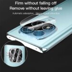 3Pcs HD Camera Lens Tempered Glass Protector Cover Flim Xiaomi Redmi Note 14 14 Pro Plus + Rear Camera Lens Anti-scratch Cap (New)