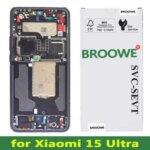 Top notch quality Original 6.73'' LTPO AMOLED Xiaomi 15 Ultra LCD Display Touch Screen Assembly 25010PN30G Models LCD Screen Bangladesh (New)