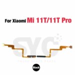 SYC Finger Reader Fingerprint Reader Sensor Home Button Ribbon Power Switch On Off Flex Cable Xiaomi Mi 11T  11T Pro (New)