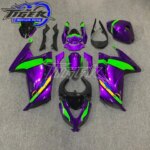 Motorcycle Fairing Kit Fit For Ninja250 Ninja300 EX300 Ninja 300 2013-2017 Bodywork Set High Quality Abs Injection Matt Black (New)