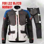 For LS2 MJ128 NORWAY Mens Motorcycle Riding Clothing Waterproof Jacket Four Seasons Riding Jacket Protective Equipment (New)
