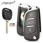 jingyuqin 1 Side Button 312Mhz /314Mhz Car Remote Key For TOYOTA Carina Estima Harrier Previa Corolla Celica TOY41 TOY43 Blade (New)