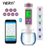 7-in-1/5-in-1 Bluetooth PH Meter Smart PH EC TDS ORP SALT S.G TEMP Water Quality Test Aquariums Hydroponics Salinity Tester (New)