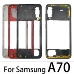 NEW Middle Frame Housing Bezel Middle Plate Cover Replacement For Samsung A20 A30 A50 A70 A205F A305F A505F A705F Middle Frame (New)