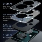 Matte Transparent Phone Case Oppo Reno 11F Case Full Edge Matte PC Back Cover Oppo Reno 11F Case Oppo Reno 11F 5G (New)