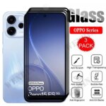 3 Pcs Tempered Glass OPPO Reno 15 FS F 14 Screen Protector Full Protective Glass (New)