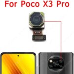 Front Back Camera Xiaomi Mi Poco X3 Pro Selfie Frontal Backside Rear Facing Camera Module Flex Repair Spare Parts (New)