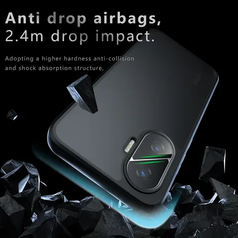 S3e550ffdac27457faa05d60125bd09c4O_480x480q75 Airbag Super Protection Soft TPU+PC Clear Matte Back Cover For Xiaomi Poco F7 PocoF7 5G Phone Case (New) - Image 1