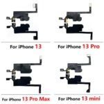 New For iPhone 13 14 15 16 17 Pro Max Front Ear Earpiece Speaker Proximity Light Sensor Flex Ribbon Cable (New)