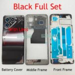 Tecno Pova 7 4G LJ6 Pova 7 Neo Battery Cover LCD Faceplate Frame Front Middle Frame Back Housing Door Replacement Parts (New)