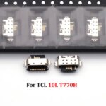 10PCS USB Charge Port Jack Dock Connector Charging Board For TCL 10 Plus 10L 10SE 20 5G 20 Pro se XE 20L 20R 20Y 30 40 405 408 (New)