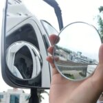 Car Blind Spot Rear View Mirror Wide Angle 360 Degree Adjustable Small Round Mirror Car Reverse Auxiliary Rearview Convex Mirror (New)