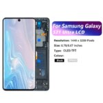 6.78" Super AMOLED For Samsung S21 Ultra 5G G998 G998U Display Touch Screen Digitizer For Samsung S21Ultra G998B LCD (New)