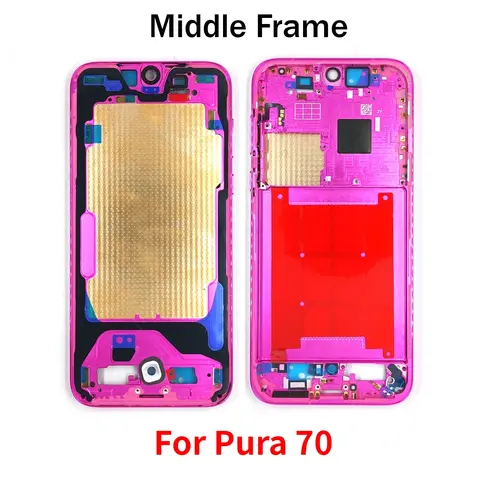 S3fbe83558d564b4fb39ce1a178f70371L_480x480q75 Middle Frame Huawei Pura 70 70 Pro 70 Pro Plus Ultra LCD Front Frame Housing Bezel With Side Button (New) - Image 1